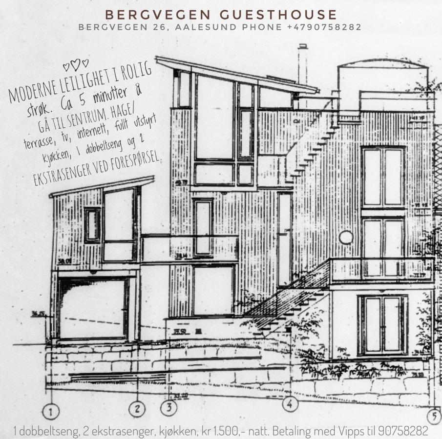 Bergvegen Guesthouse Ålesund Eksteriør billede